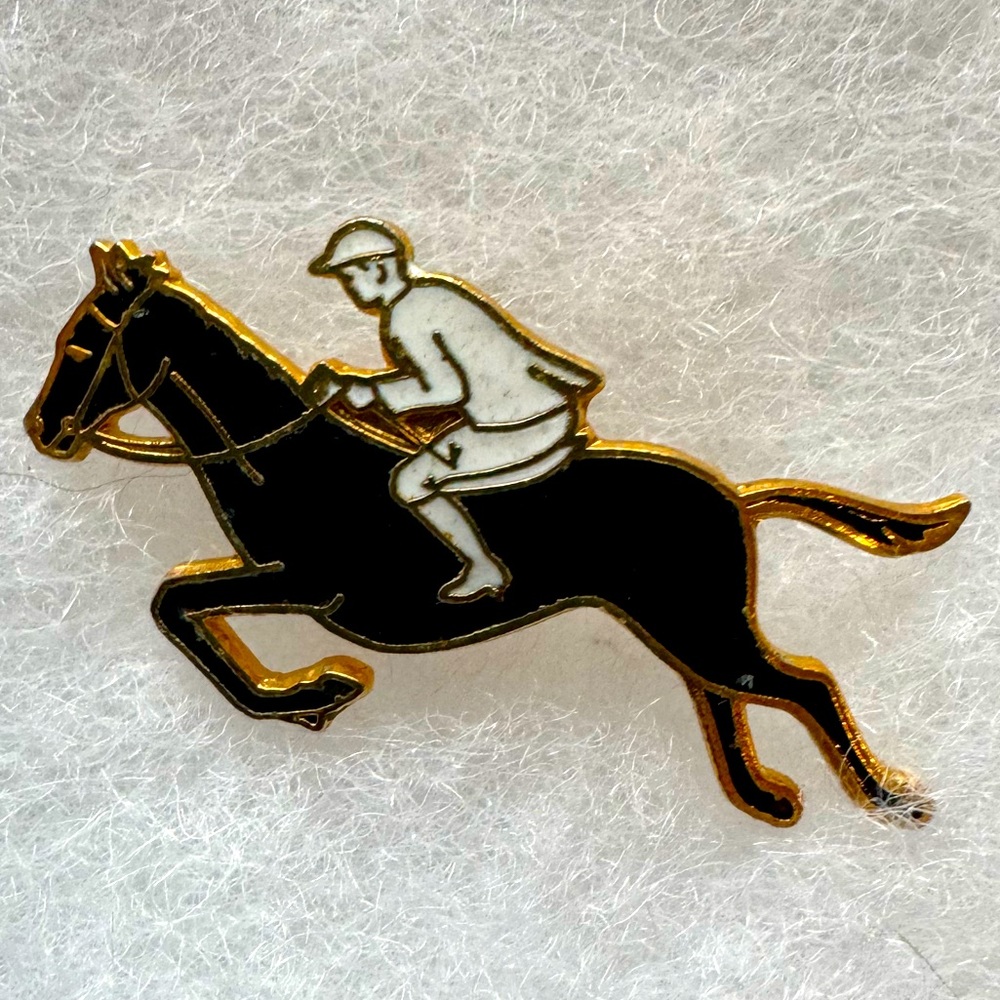 Vintage Equestrian Brooch